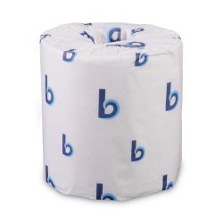 Boardwalk®2-Ply Toilet Tissue, Septic Safe, White, 125 ft Roll Length, 500 Sheets/Roll, 96 Rolls/Carton
