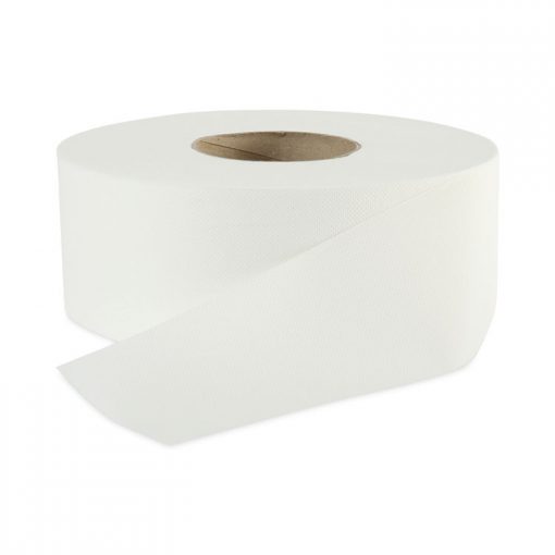 Boardwalk®Jumbo Roll Bathroom Tissue, Septic Safe, 2Ply, White, 3.2″ x