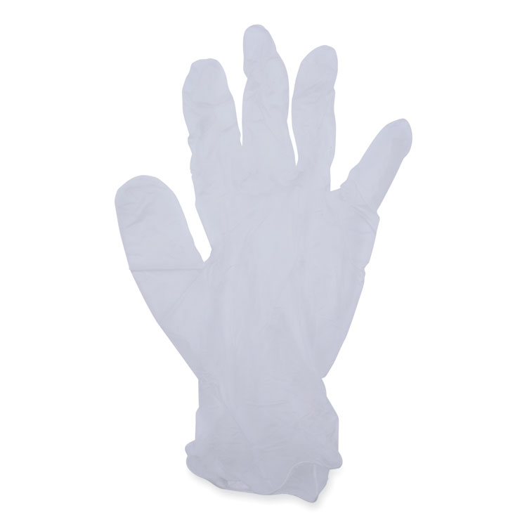 Boardwalk®General Purpose Vinyl Gloves, Powder/LatexFree, 2.6 mil