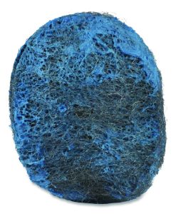 Boardwalk®Steel Wool Soap Pads, 3" x 2.5", Blue, 15 Pads/Box, 12 Boxes/Carton