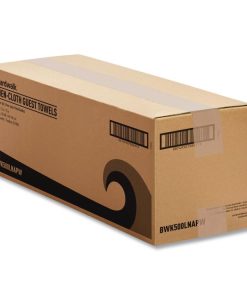 Boardwalk®Guest Towels, 1-Ply, 12 x 17, White, 100/Pack, 5 Packs/Carton