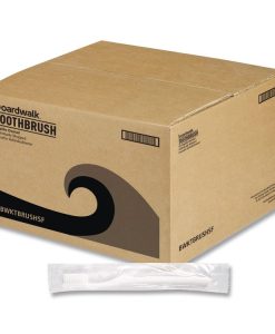 Boardwalk®Toothbrush, White, 144/Carton
