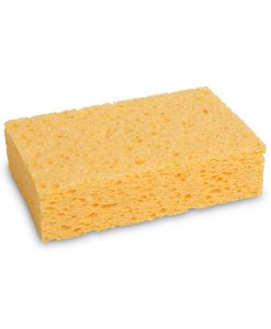 Boardwalk®Medium Cellulose Sponge, 3.67 x 6.08, 1.55" Thick, Yellow, 24/Carton