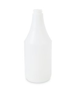 Boardwalk®Embossed Plastic Spray Bottle, 24 oz, Clear, 24/Carton