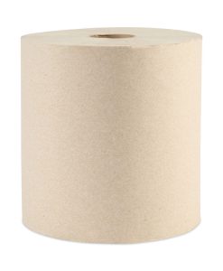 Boardwalk®Boardwalk Green Xtra Roll Towels, 1-Ply, 8" x 800 ft, Natural, 6 Rolls/Carton
