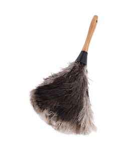 Boardwalk®Professional Ostrich Feather Duster, 7" Wood Handle