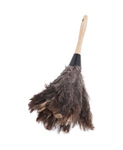 Boardwalk®Professional Ostrich Feather Duster, 6" Wood Handle