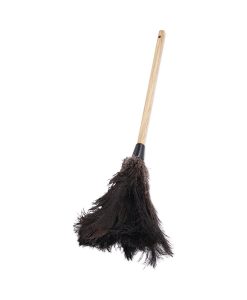 Boardwalk®Professional Ostrich Feather Duster, 10" Wood Handle