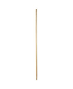 Boardwalk®Tapered End Broom Handle, Lacquered Pine, 1.13" dia x 60", Natural