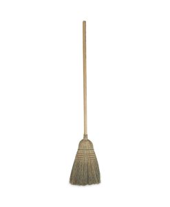 Boardwalk®Warehouse Broom, Corn Fiber Bristles, 56" Overall Length, Natural, 12/Carton