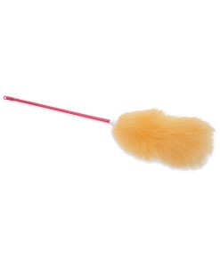 Boardwalk®Lambswool Duster, 26" Plastic Handle