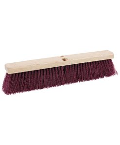 Boardwalk®Floor Brush Head, 3" Maroon Heavy-Duty Polypropylene Bristles, 18" Brush