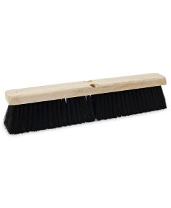 Boardwalk®Floor Brush Head, 3" Black Medium Weight Polypropylene Bristles, 18" Brush