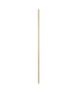 Boardwalk®Threaded End Broom Handle, Lacquered Hardwood, 0.94" dia x 54", Natural