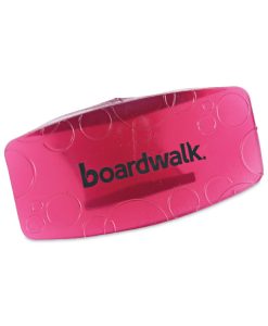 Boardwalk®Toilet Bowl Clip, Spiced Apple Scent, Red, 12/Box