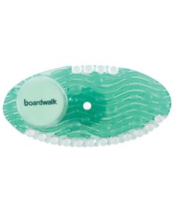 Boardwalk®Curve Solid Air Freshener, Cucumber Melon, Green, 10/Box