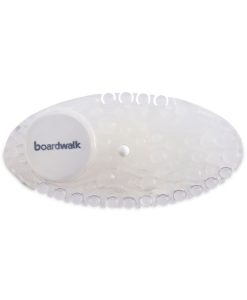 Boardwalk®Curve Solid Air Freshener, Mango, Clear, 10/Box, 6 Boxes/Carton