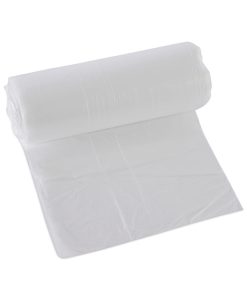 Boardwalk®High-Density Can Liners, 16 gal, 6 mic, 24" x 33", Natural, Perforated Roll, 50 Bags/Roll, 20 Rolls/Carton