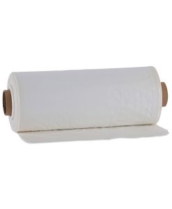 Boardwalk®Industrial Drum Liners Rolls, 60 gal, 1.8 mil, 38" x 63", Clear, 75/Carton