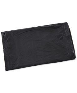 Boardwalk®Linear Low Density Industrial Can Liners, 30 gal, 0.65 mil, 30" x 36", Black, Flat Pack, 200/Carton
