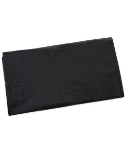 Boardwalk®Linear Low Density Industrial Can Liners, 45 gal, 0.7 mil, 40" x 46", Black, Flat Pack, 100/Carton