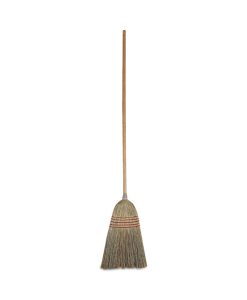 Boardwalk®Parlor Broom, Corn Fiber Bristles, 55" Overall Length, Natural, 12/Carton