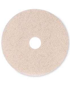 Boardwalk®Natural Hog Hair Burnishing Floor Pads, 20" Diameter, Tan, 5/Carton