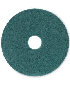 Boardwalk®Heavy-Duty Scrubbing Floor Pads, 16" Diameter, Green, 5/Carton