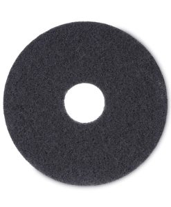 Boardwalk®Stripping Floor Pads, 13" Diameter, Black, 5/Carton