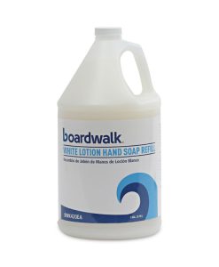 Boardwalk®Mild Cleansing Lotion Hand Soap Refill, Cherry Scent, 1 gal Bottle, 4/Carton
