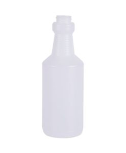 Boardwalk®Easy-Grip Plastic Spray Bottle, 16 oz, Clear, 24/Carton