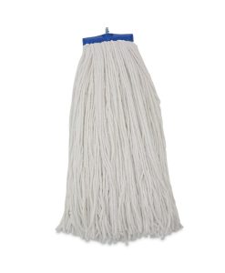 Boardwalk®Cut-End Lie-Flat Wet Mop Head, Rayon, 24oz, White