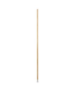 Boardwalk®Lie-Flat Screw-In Mop Handle, Lacquered Wood, 1.13" dia x 54", Natural