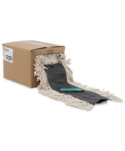 Boardwalk®Flash Forty Disposable Dust Mop Heads, Cotton, 5", Natural