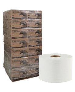 Boardwalk®Boardwalk Green Xtra Controlled Bath Tissue, Septic Safe, 2-Ply, White, 1,000 Sheets/Roll, 36 Rolls/Carton, 48 Cartons/Pallet