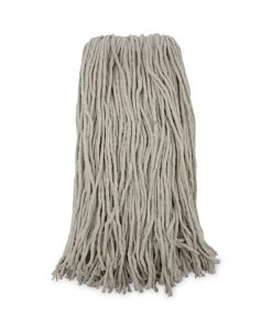 Boardwalk®Premium Cut-End Wet Mop Heads, Cotton, 20oz, White, 12/Carton