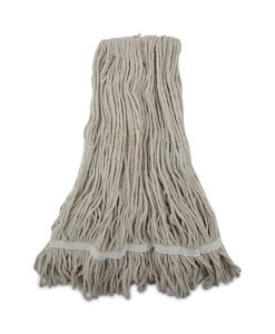 Boardwalk®Pro Loop Web/Tailband Wet Mop Head, Cotton, 12/Carton