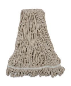 Boardwalk®Mop Head, Pro Loop Web/Tailband, Premium Standard Head, Cotton, 32-Oz., White