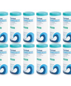 Boardwalk®Quat-Based Disinfecting Wipes, 7 x 8, Fresh Scent, 35/Canister, 12 Canisters/Carton