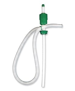Boardwalk®Drum Pump, 5 gpm, Plastic, 46" Tall, Clear