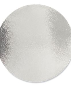 Boardwalk®Round Aluminum To-Go Container Lids, Flat Lid, 9" Diameter, Silver, Paper, 500/Carton
