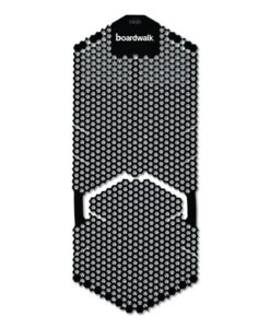 Boardwalk®Vertical Urinal Screen, Midnight Coast Scent, Black, 5.22 oz, 6/Carton