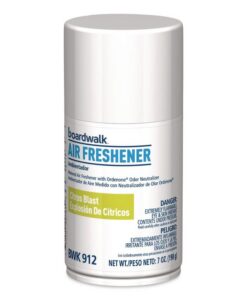 Boardwalk®Metered Air Freshener Refill, Citrus, 7 oz Aerosol Can, 6/Carton
