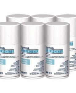 Boardwalk®Metered Air Freshener Refill, Fresh Linen, 7 oz Aerosol Can, 6/Carton