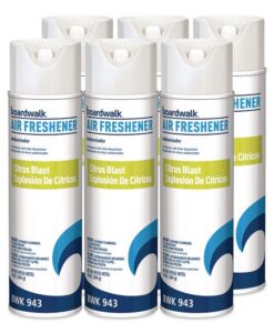 Boardwalk®Aerosol Air Freshener, Citrus, 10 oz Aerosol Spray, 6/Carton