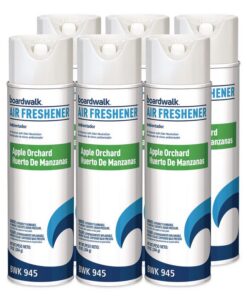 Boardwalk®Aerosol Air Freshener, Apple Orchard, 10 oz Aerosol Spray, 6/Carton