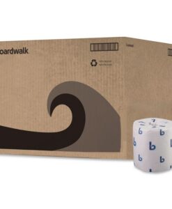 Boardwalk®Two-Ply Toilet Tissue, Septic Safe, White, 500 Sheets/Roll, 96 Rolls/Carton